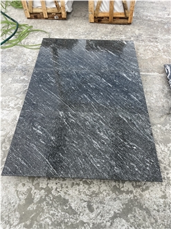 Snow Grey Granite Slabs Polished Flamed