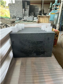 Vietnam Black Basalt Tiles Flamed