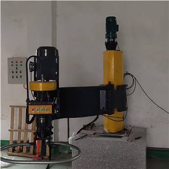 Single Head Manual Arm Polishing Machine For Granite Marble