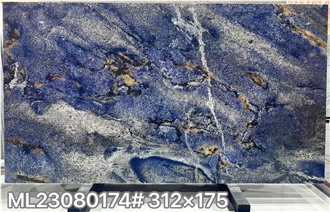 Azul Fantasy Blue Quartzite Slabs