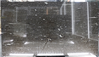 Luxury Stone Brazil Sandalwood Flying Snow Granite Slabs