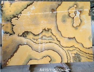 Natural Stone Honey Yellow Onyx Slabs
