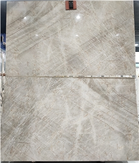 Open Book Match Delicatus Mint Taj Mahal Quartzite Slabs