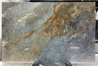 Amazon Blue Quartzite Slabs