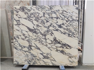 Custom Calacatta Viola Marble Slabs For Kitchen Countertop