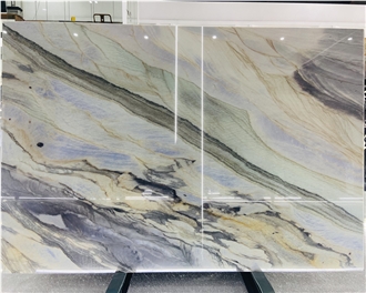 Admiral Blue Quartzite Slabs