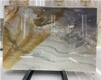 Aquarella Macaubas Quartzite Slabs