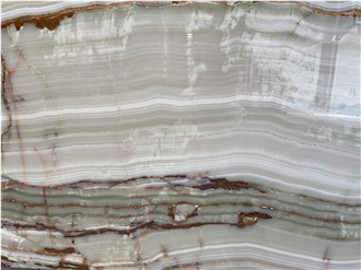 Bursa Green Onyx  Slabs For Bathroom Wall