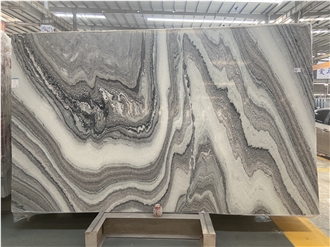 Fantasy Grey Marble Slabs For Luxury Wall Decor