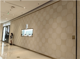 Limestone Cutting For Wall Decor Wall Tiles Pattern