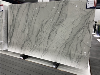 Princess White Quartzite Polished Slabs