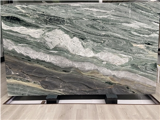 Sea Wave Green Marble For Flooring Tiles