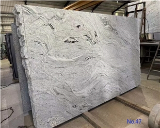 Viscount White Granite Leather Surface For Flooring Tiles