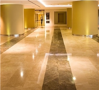 Classic Travertine Chipped Edge Antique Finish French Pattern