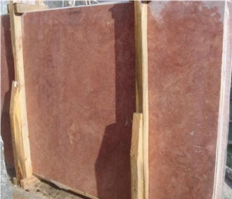 Red Travertine French Pattern Tiles