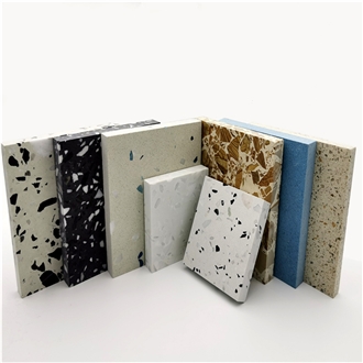 Caiyun Jade Engineering Flooring Cement Terrazzo Tile