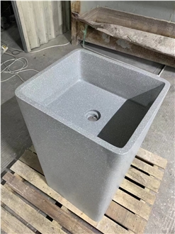 China's Exquisite Terrazzo Polishing Project Kitchen Sink