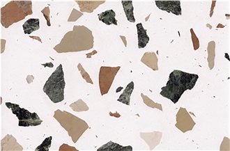 Colorful Colors Suitable Indoor Decoration Terrazzo Tiles