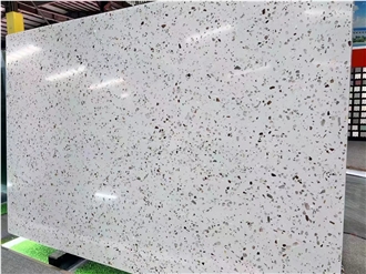 Colorful Glass Patterns Terrazzo Tile