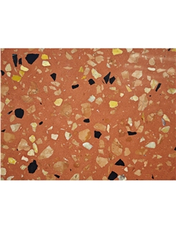 Customized Orange Alien Terrazzo Tiles