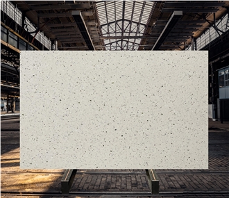 High Quality Walrus White Terrazzo Tiles
