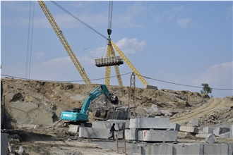 Black Markino Granite Quarry