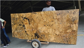 Alaska Gold Granite Slabs For Sale