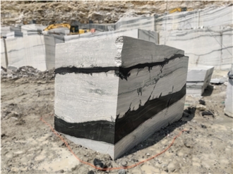 Panda White Marble Blocks