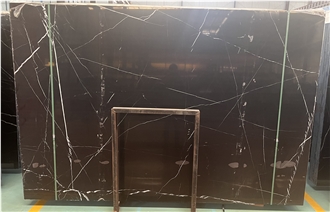 Nero Marquina Black Marble Slabs