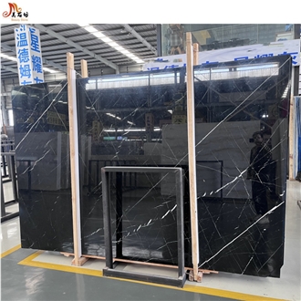 Black Marquina Chinese Marble Slabs