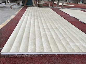 Curved Limestone Decor Building Ornaments