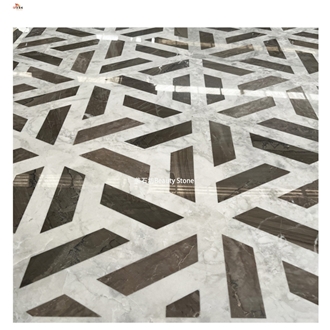 Patterns With Regular Lines Waterjet Medallions