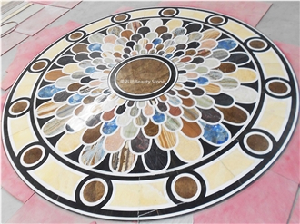 Regional Style Design Waterjet Pattern Medallions