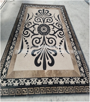 Special Design Natural Marble Waterjet Medallions