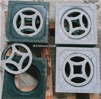 Waterjet Cut Granite For Ouside Rainwater  Street Gutter
