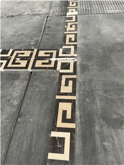 Waterjet Marble Border Decos Pattern Design