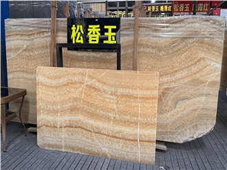Yellow Onyx Slabs For Floor Wall Decoration