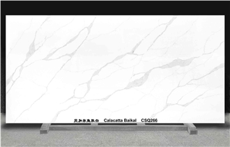 Calacatta Baikal CSQ266  Quartz Slabs