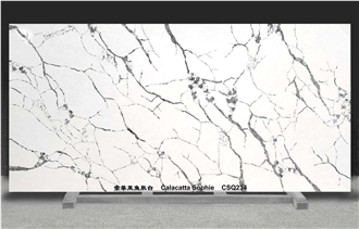 Calacatta Sophie Quartz Slabs