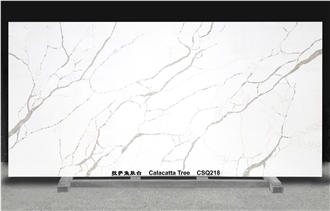 Calacatta Tree CSQ218 Quartz Slabs