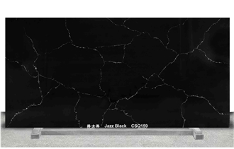 Jazz Black Quartz Slabs