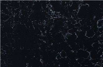 Milky Way Black Quartz Slabs