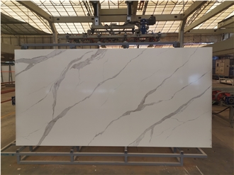 Athens White Sintered Stone Slabs
