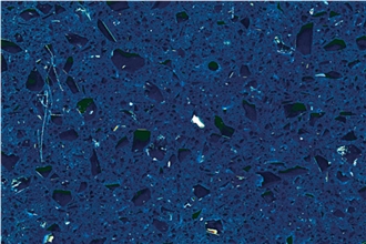 Multicolor Crystal Series Sparkle Blue Quartz Slabs/Tiles