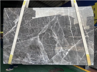 Elegant Brazil Grey Marble Slabs