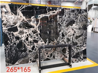 Luxurious Black Bvlgari Marble Slabs