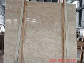 Pure Oman Beige Marble Slabs With High Quality