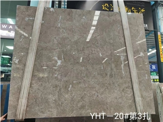 Pure Pacific Warm Grey Marble Slabs With Favorable Price
