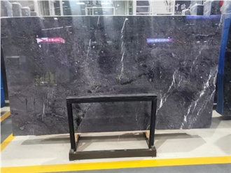 Shiny Star Grey Marble Slabs