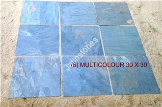 Multi Gold Slate Tiles